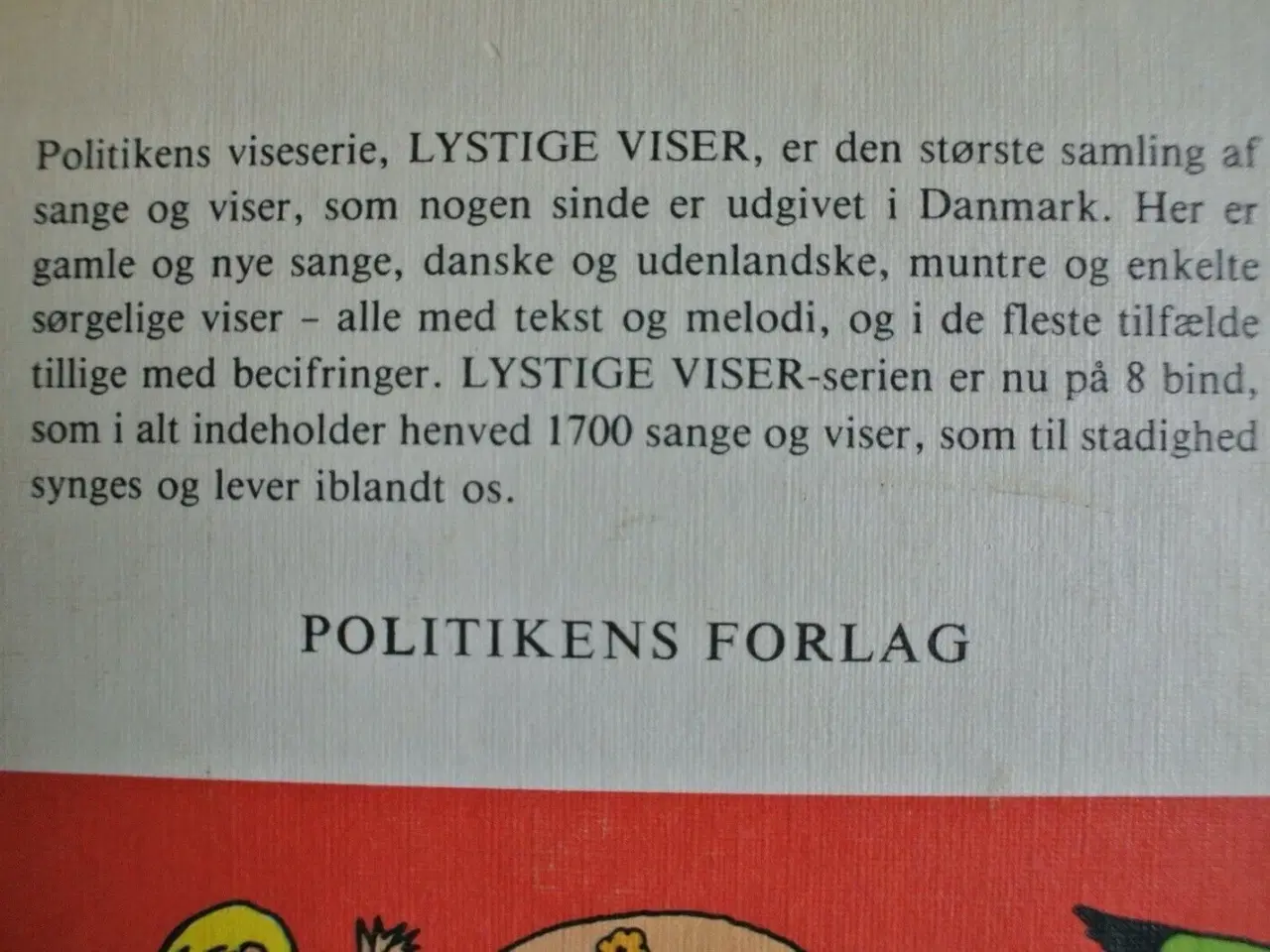 Billede 2 - lystige viser 2 - tekster noder becifringer, red. 