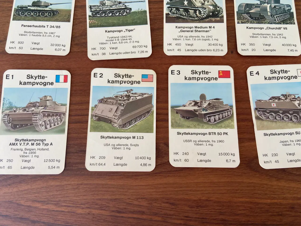 Billede 2 - Kort med kampvogne