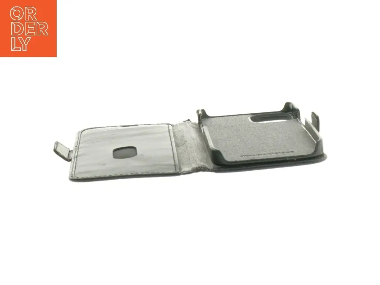 Billede 5 - Sort læderetui fra Dbramante1928 (str. 15 x. 8 cm)