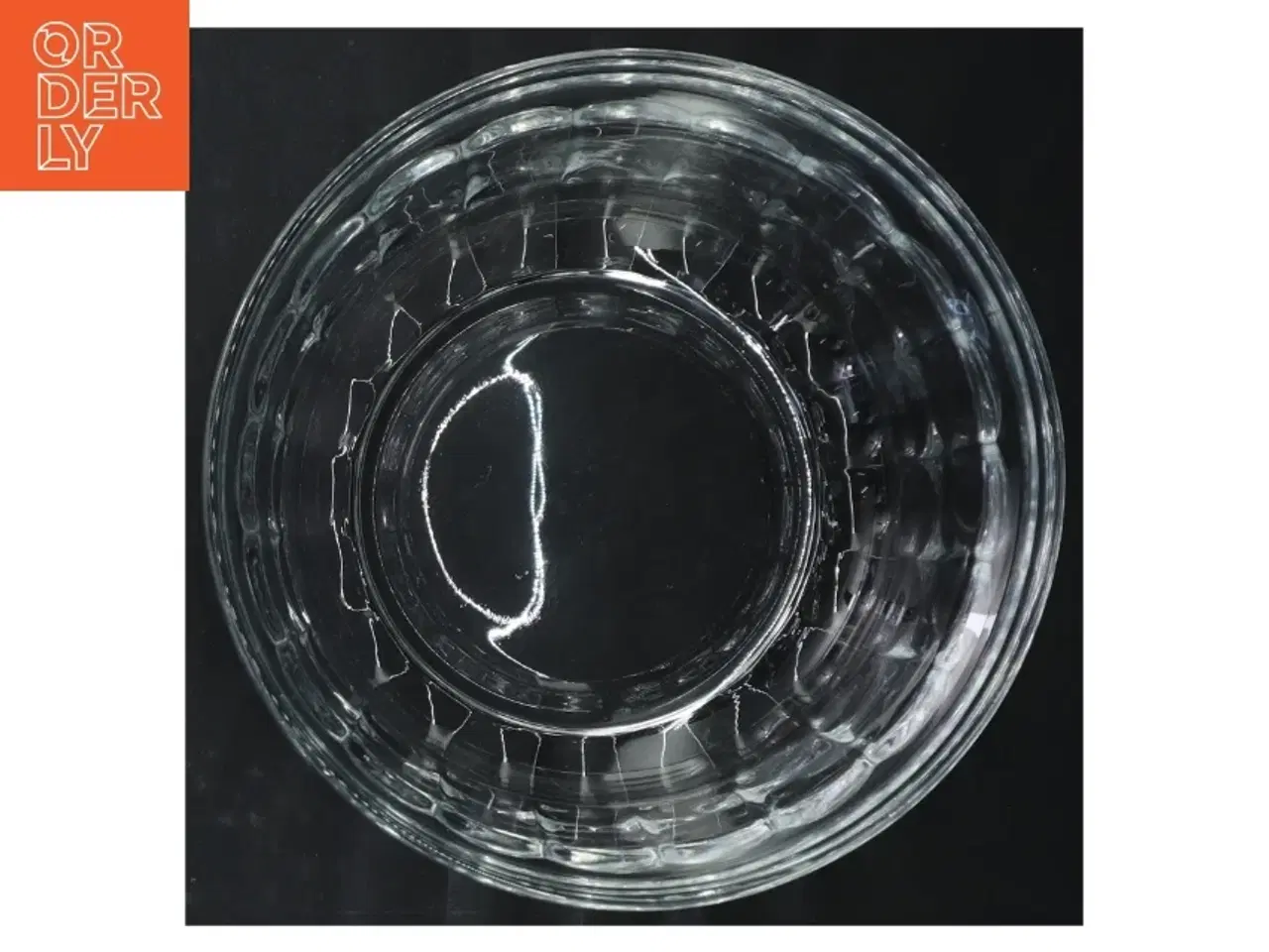Billede 3 - Gennemsigtig glas skål (str. Ø. 18. cm)