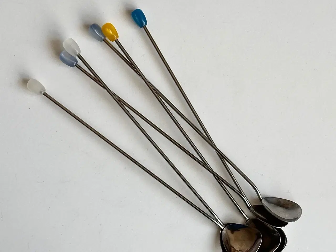 Billede 3 - Mid century drinksskeer, 6 stk samlet