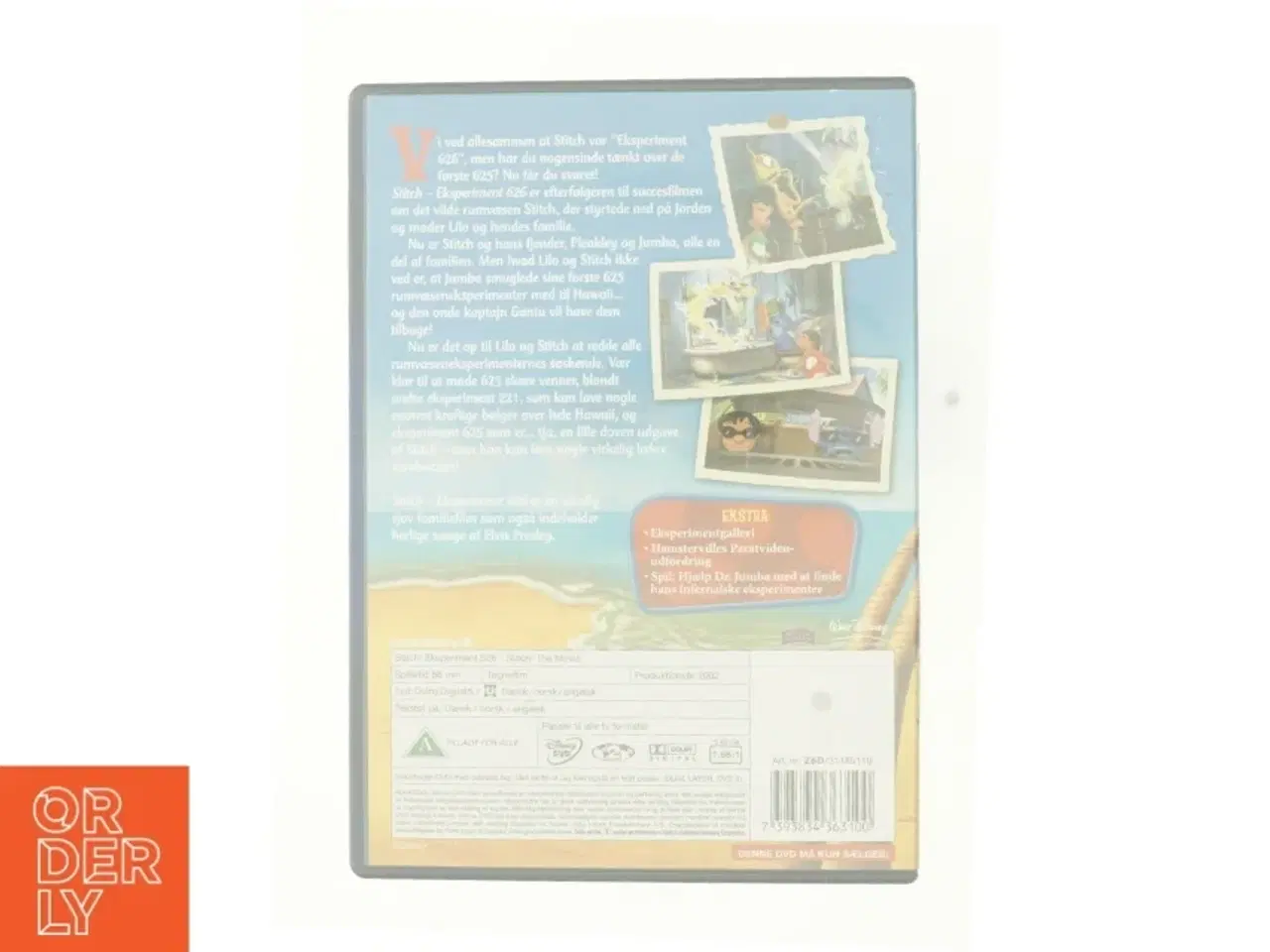 Billede 2 - Stitch! Eksperiment 626 fra DVD