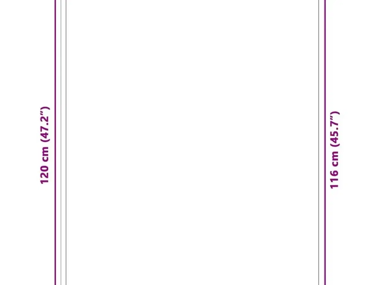 Billede 7 - Dørmåtte Sort 90x120 cm