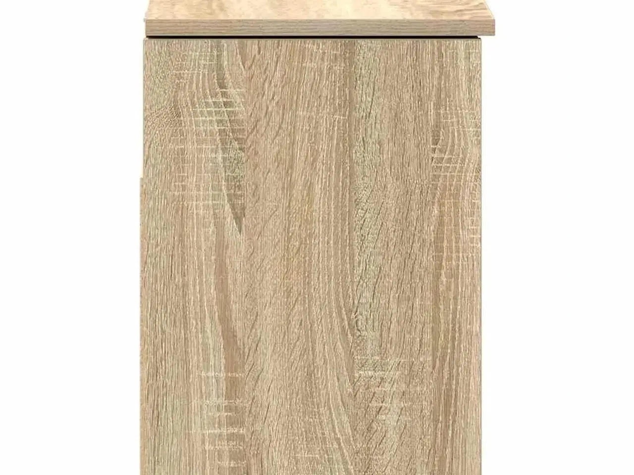 Billede 5 - Skobænk 102x30,5x45 cm konstrueret træ sonoma-eg