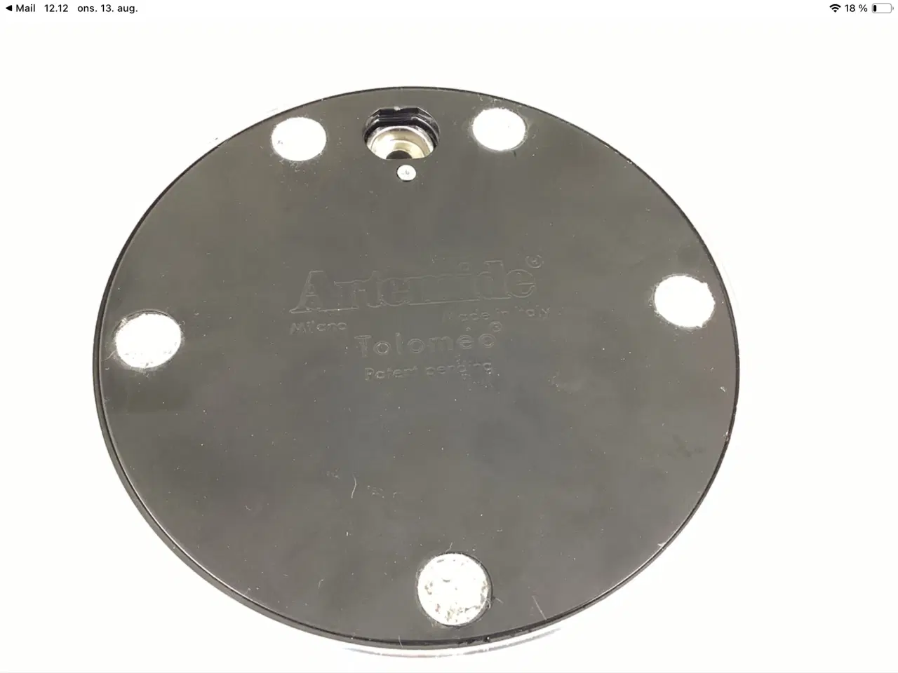 Billede 4 - Lampe fod Artemide Tolomedeo