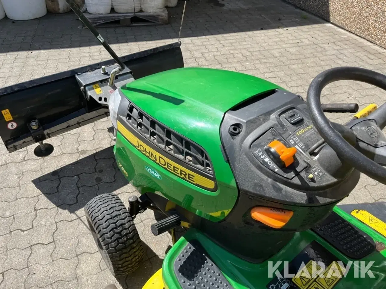 Billede 8 - Græsslåmaskine John deere X125