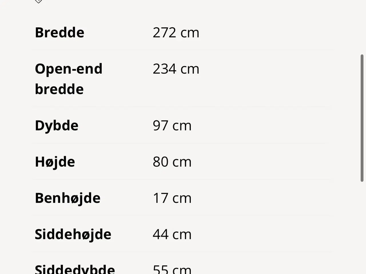 Billede 3 - Sofa med open end