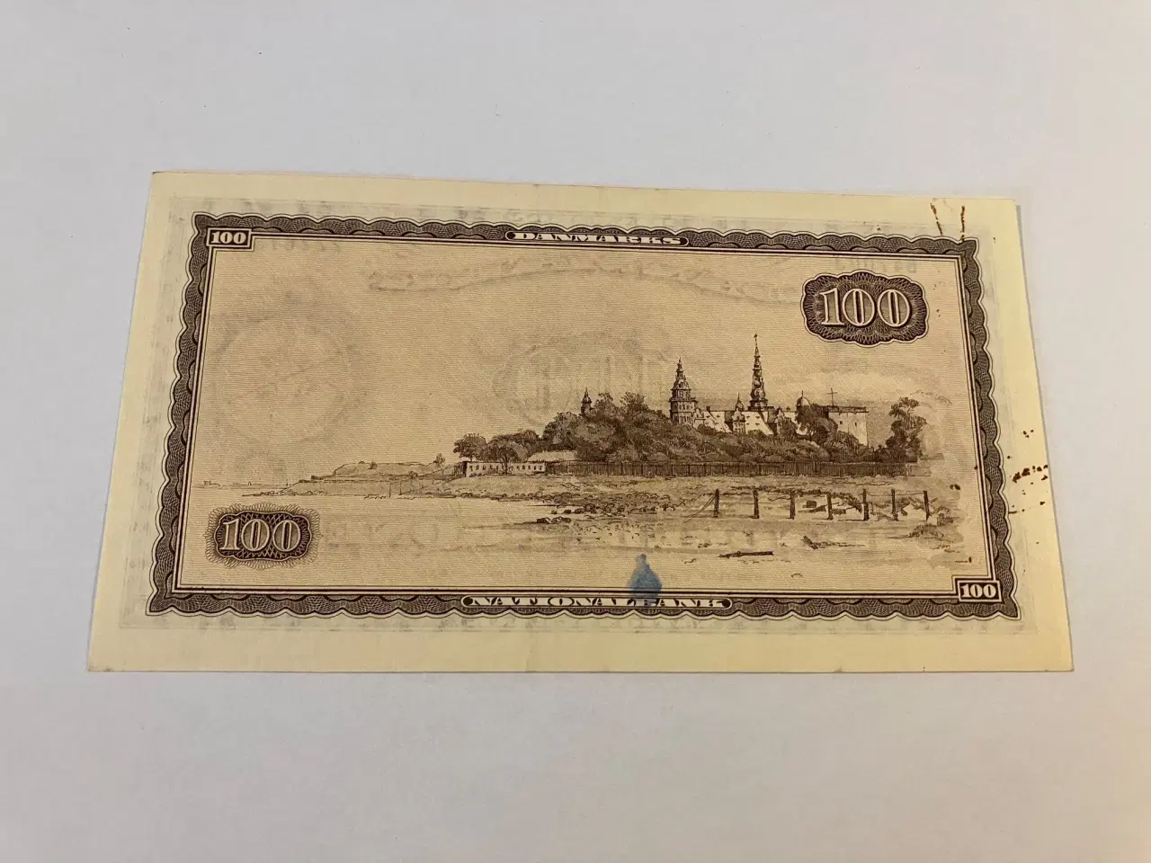 Billede 2 - 100 kroner 1970 Erstatningsseddel Danmark