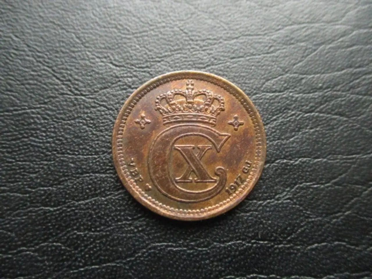 Billede 1 - 2 øre 1917 kv. 1+