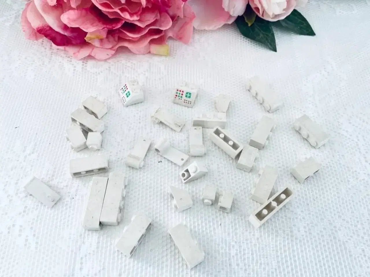 Billede 1 - Lego hvid blandet 