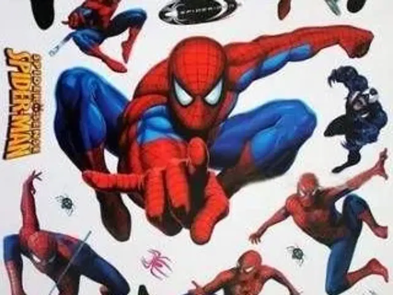 Billede 2 - Spiderman wallstickers med Spiderman 