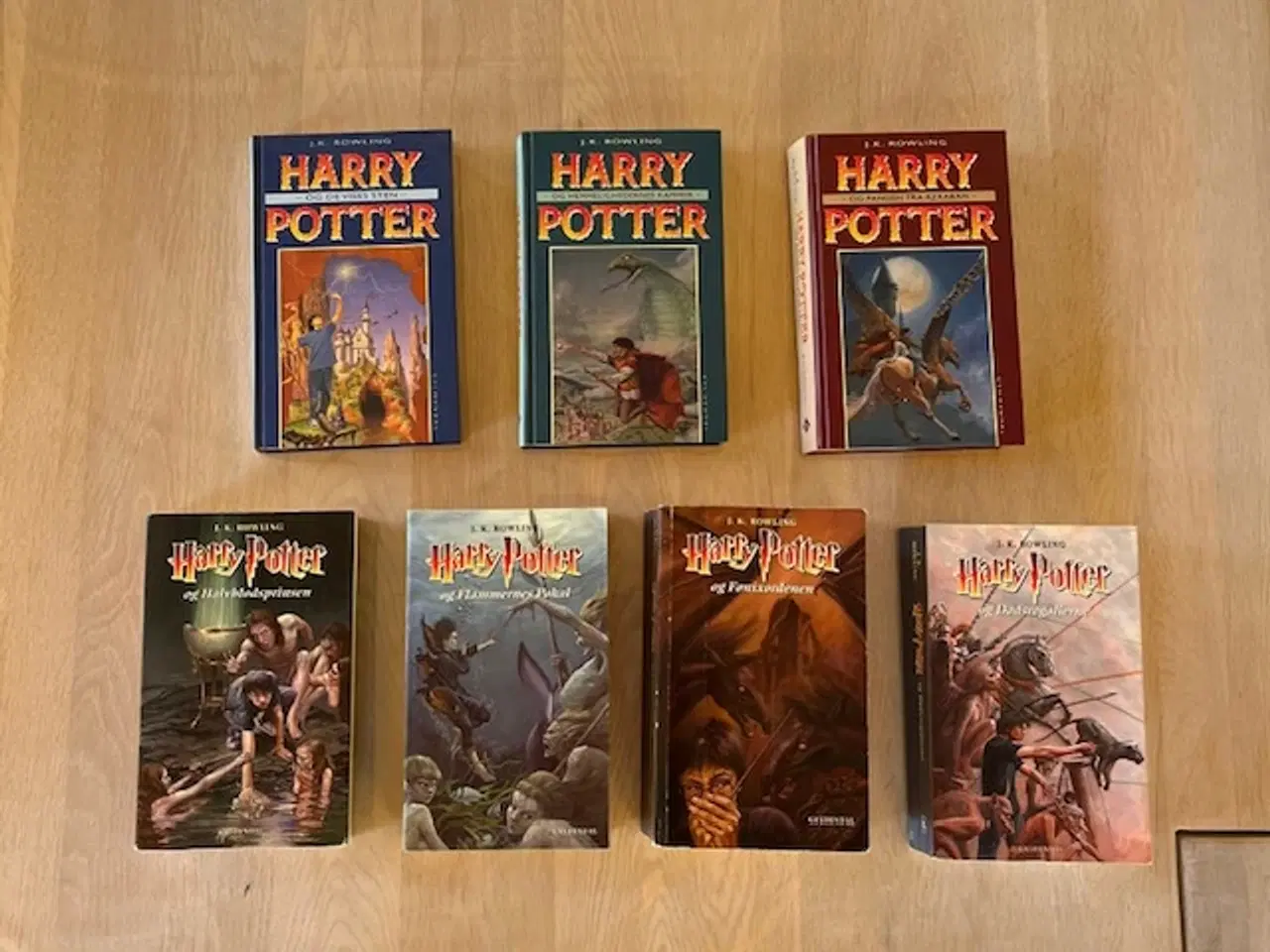 Billede 1 - Harry Potter serien - bind 1 - 7