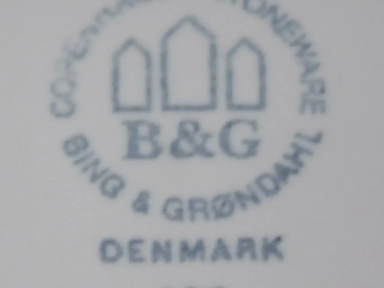 Billede 3 - Lille tallerken fra Bing og Grøndahl 