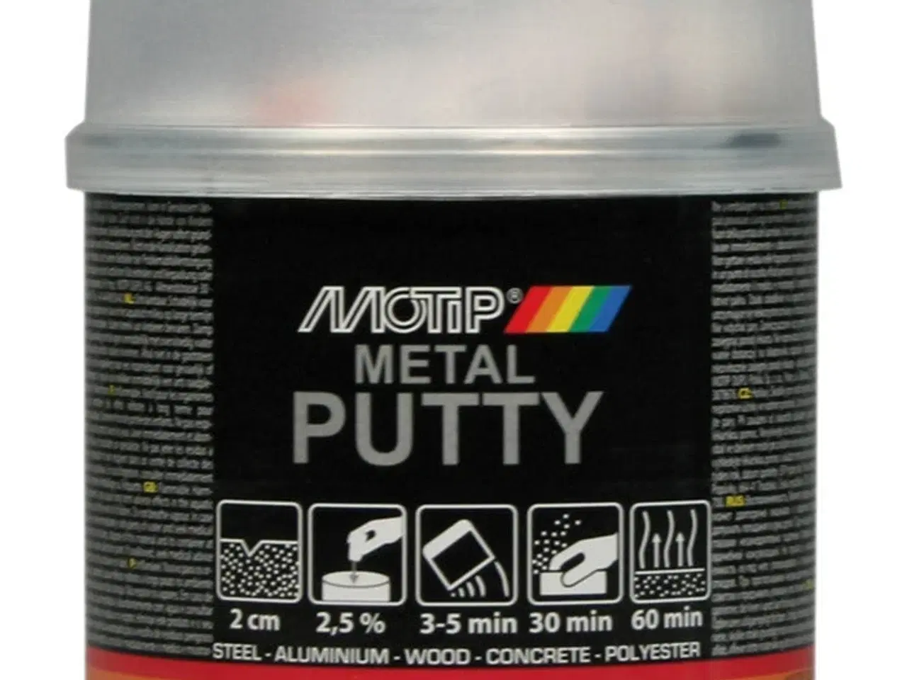 Billede 1 - Motip Metal spartelmasse 250gr.