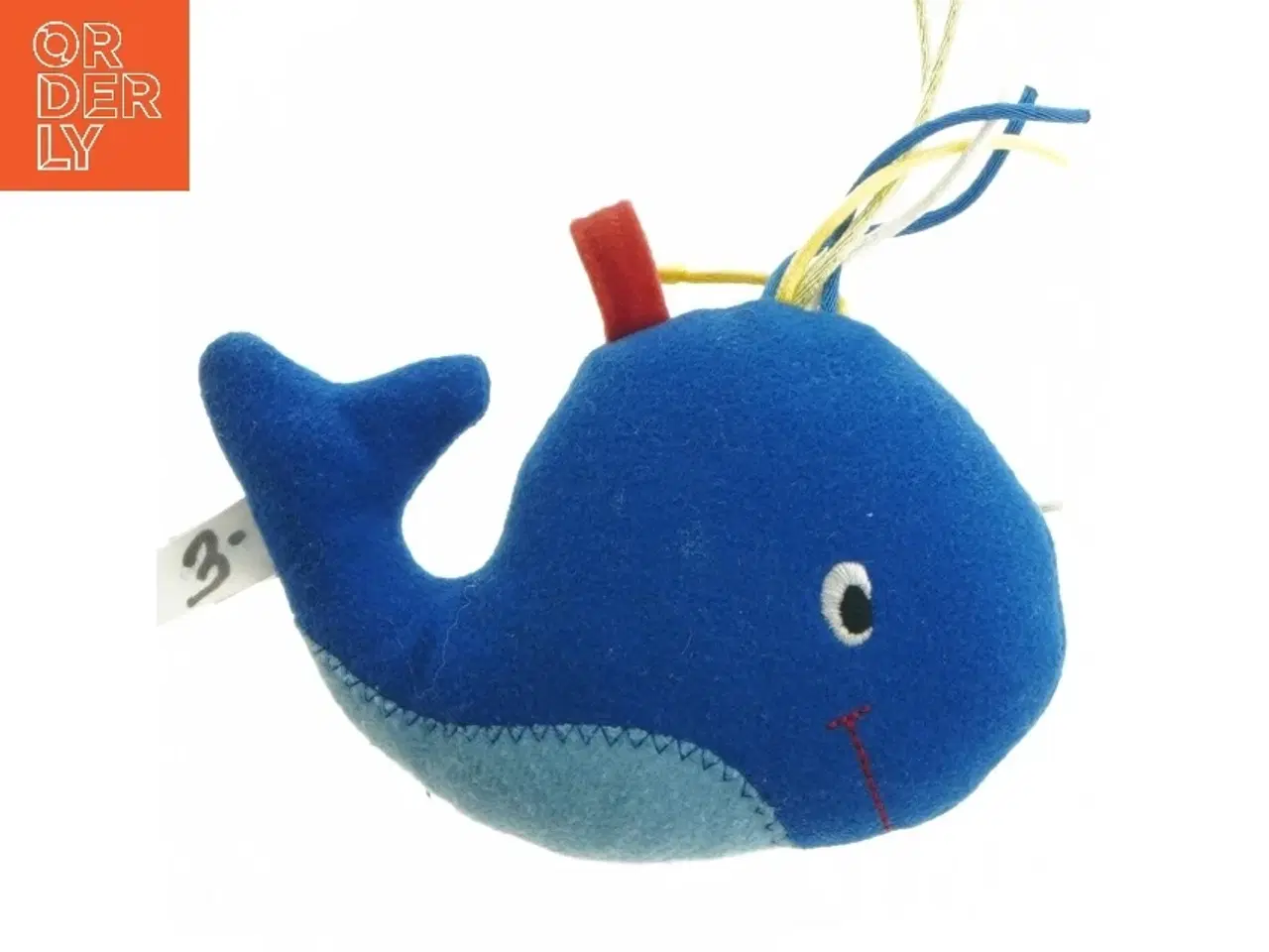 Billede 1 - Blåt hval babylegetøj fra Tiny Love (str. 14x9 cm)