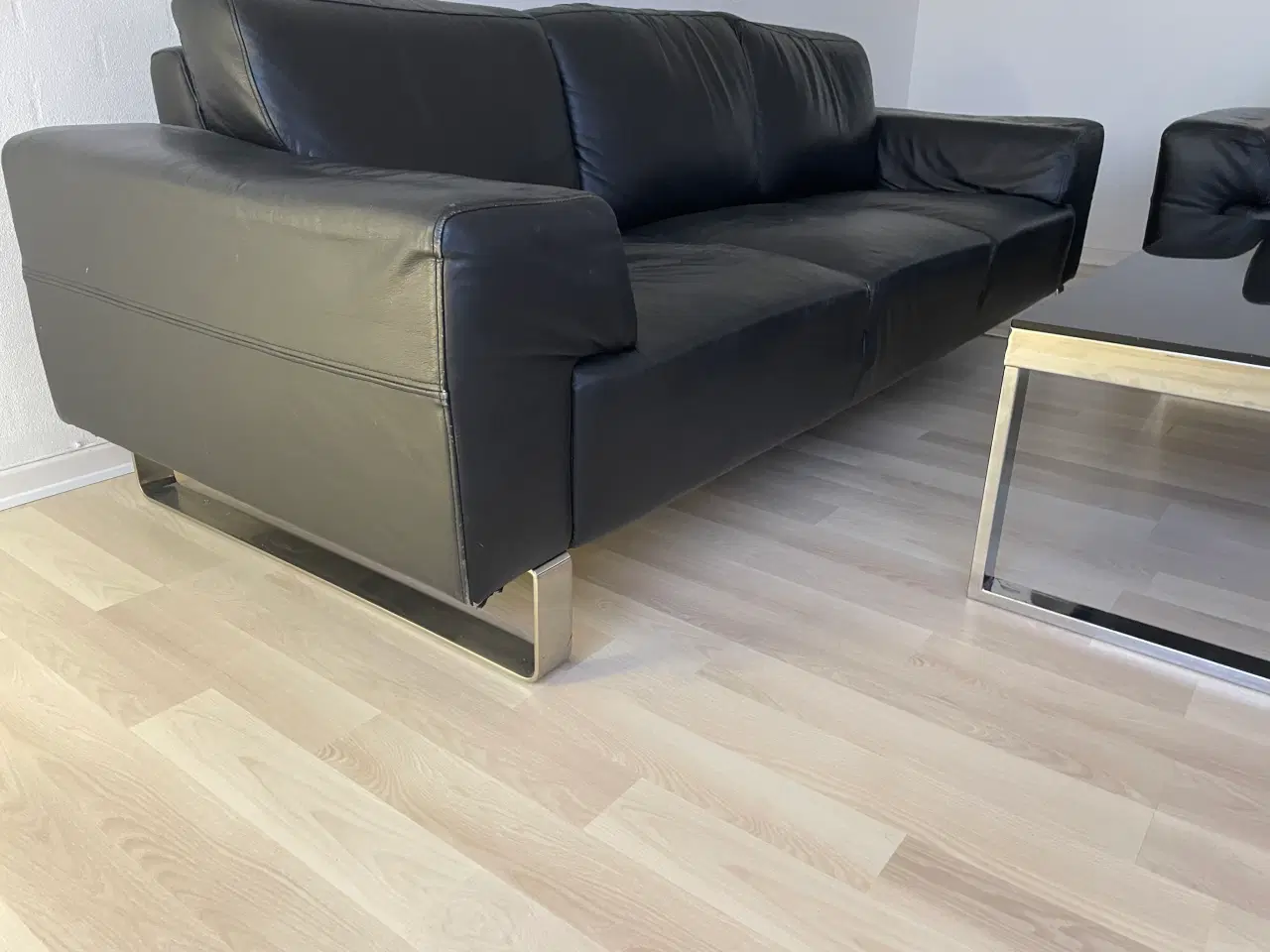 Billede 1 - 2 stk. lædersofaer(3+2)