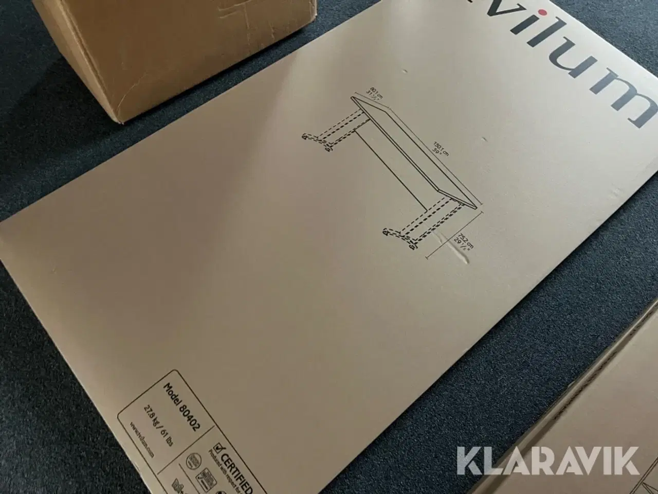 Billede 10 - Kontormøbler Tvilum sort