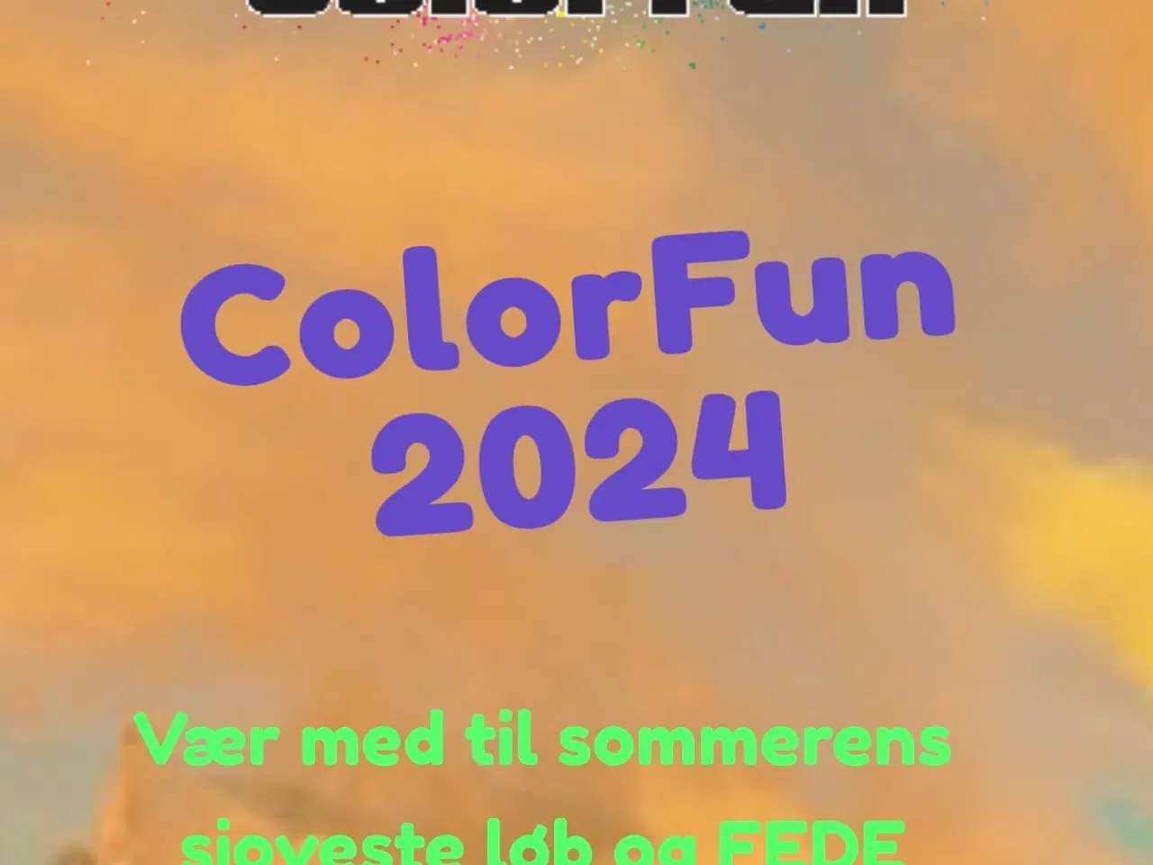 Billede 1 - 4 x billetter til Colorfun lørdag d. 24 august