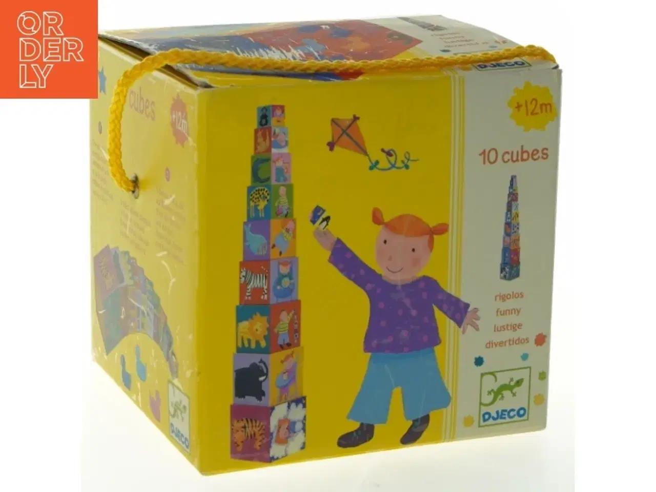 Billede 1 - Stablekasser til børn fra Djeco (str. 14,5x15 cm)