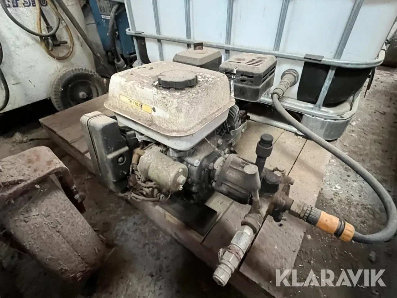 Billede 10 - Pumpe med tank 1000 L