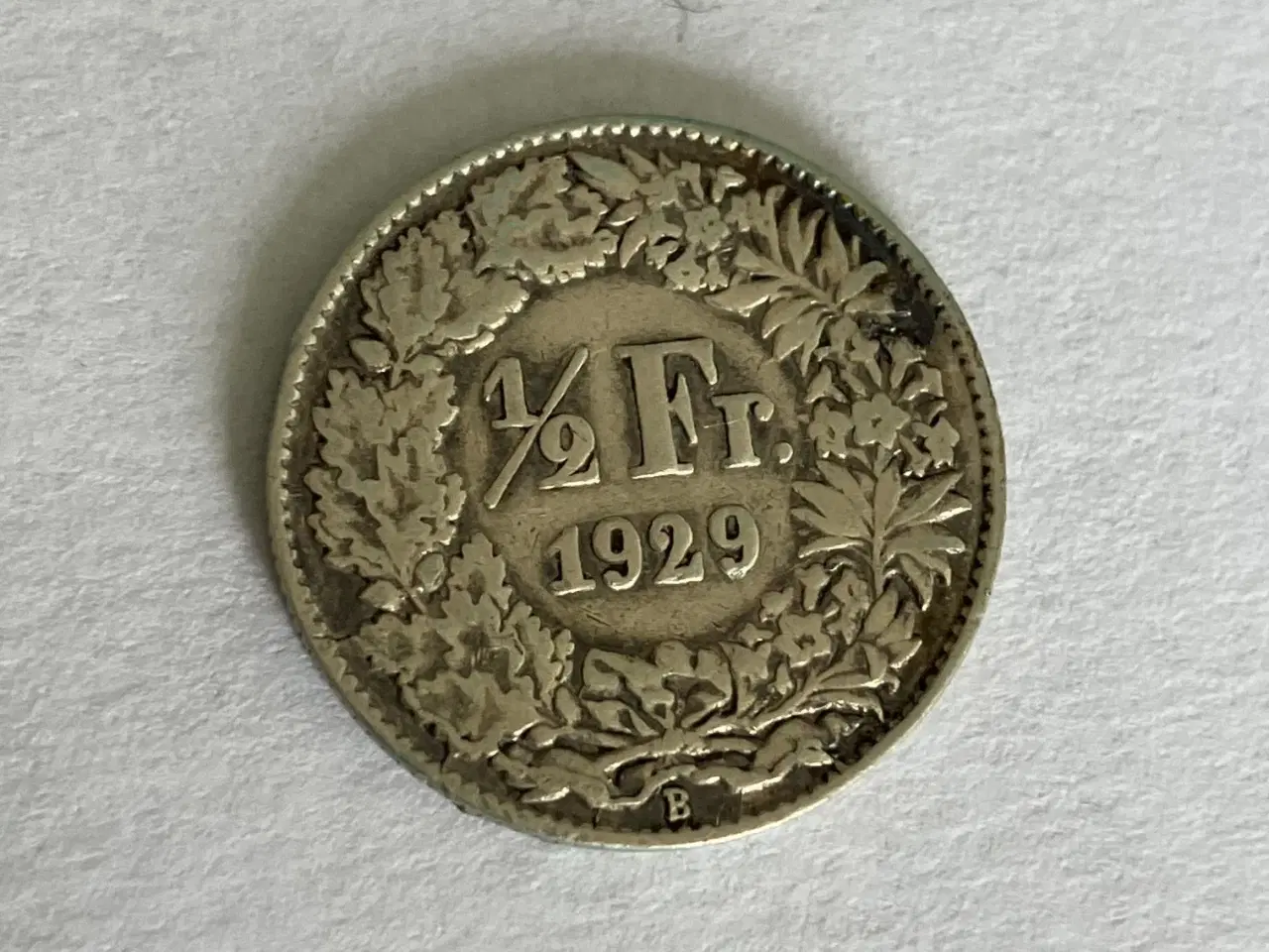 Billede 1 - 1/2 Franc Switzerland 1929