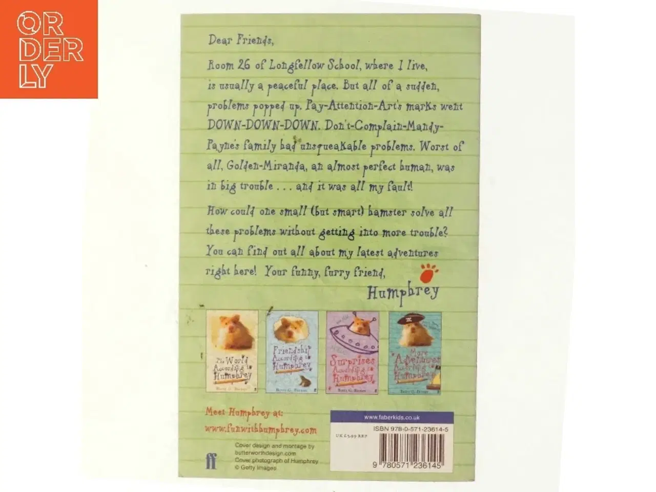 Billede 3 - Trouble according to Humphrey af Betty G. Birney (Bog)