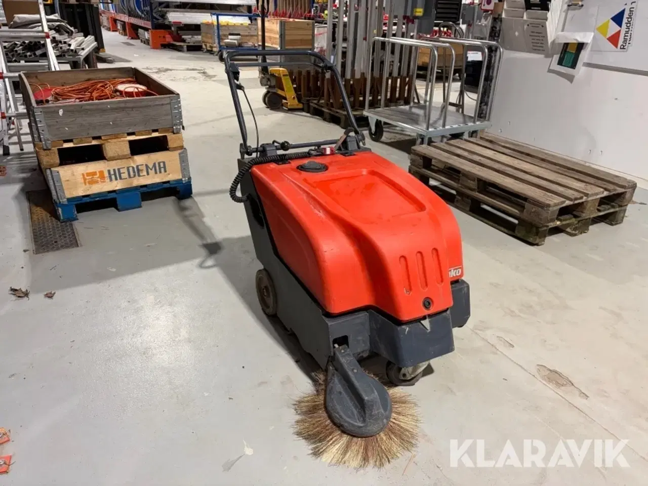 Billede 10 - Fejemaskine Hako Hamster 650 Batteridrevet