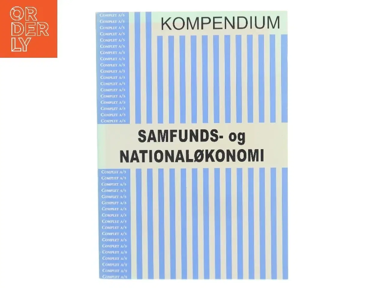 Billede 1 - Samfunds- og nationaløkonomi (Bog)