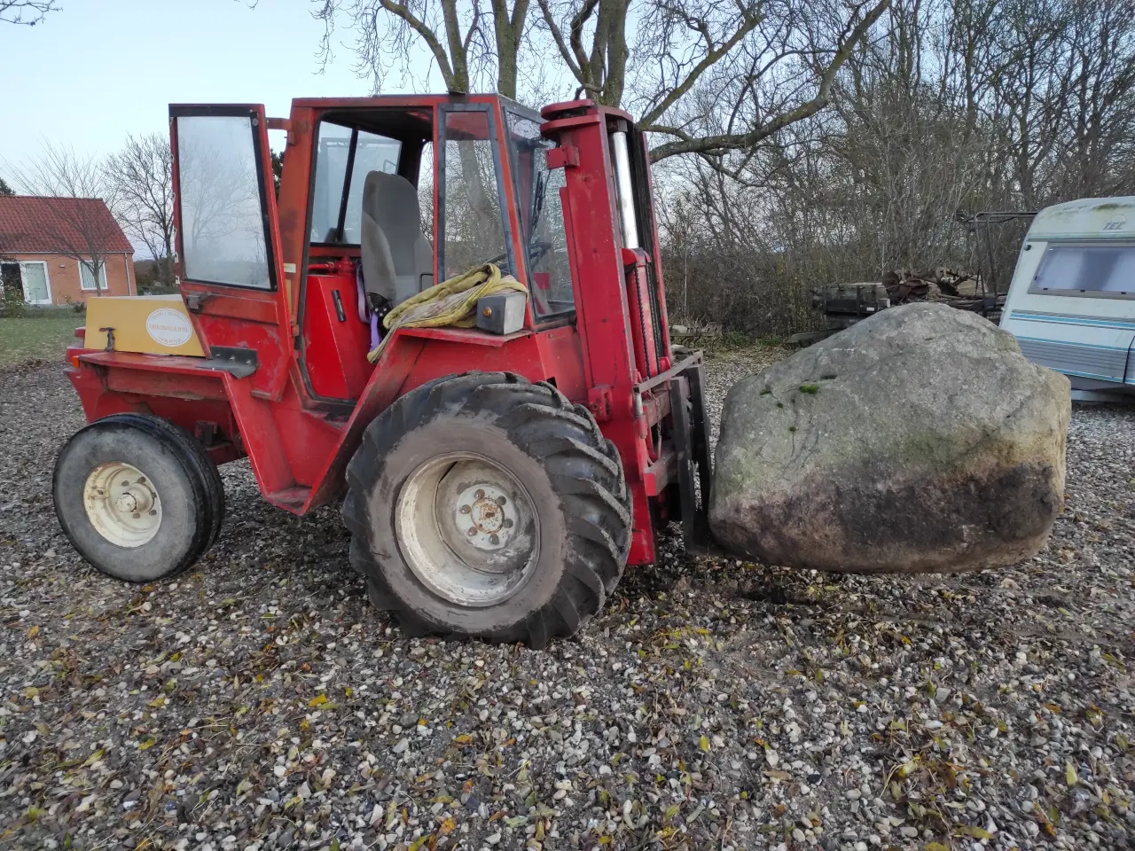 Billede 1 - Manitou truck/byggelift med mandskabskurv