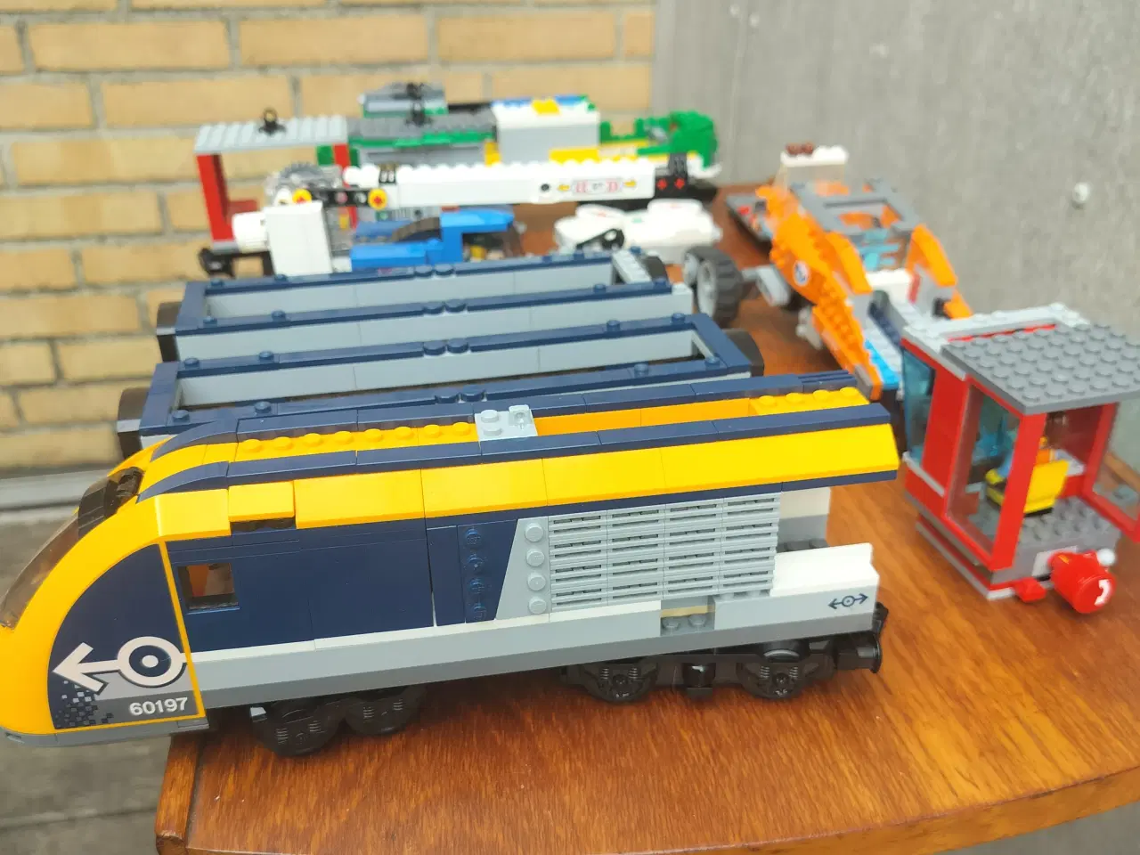Billede 5 - Tog, barnevogne, skinner o.a. lego