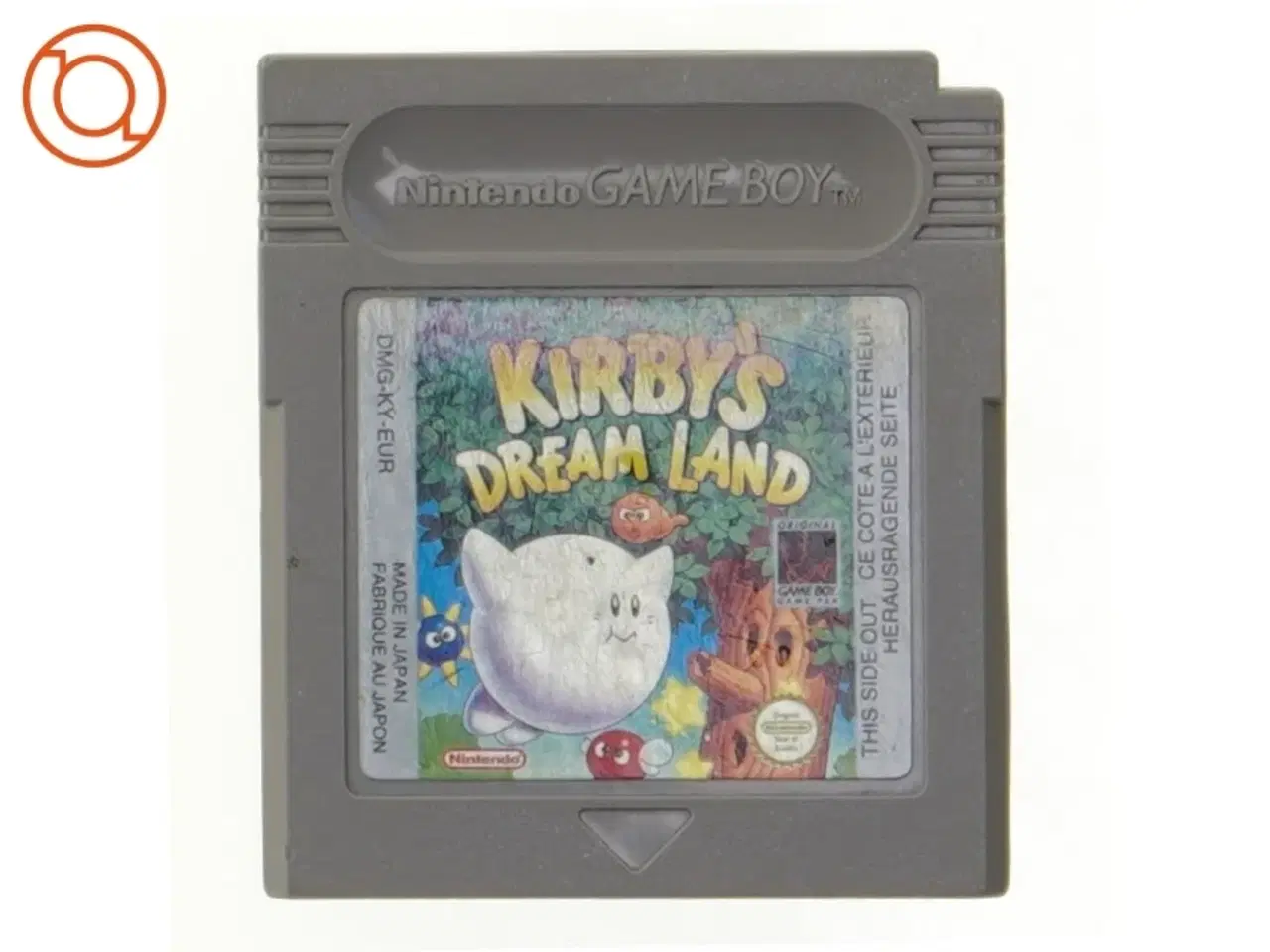 Billede 1 - Kirby&#39;s Dream Land spil til Game Boy fra Nintendo (str. 6 cm)