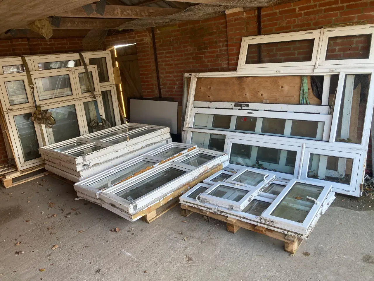 Billede 1 - Brugte plastik vinduer