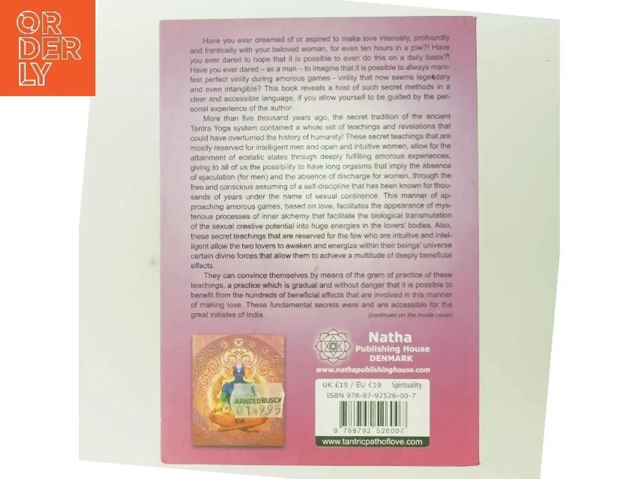 Billede 3 - The secret tantric path of love : to happiness and fulfillment in a couple relationship af Gregorian Bivolaru (Bog)