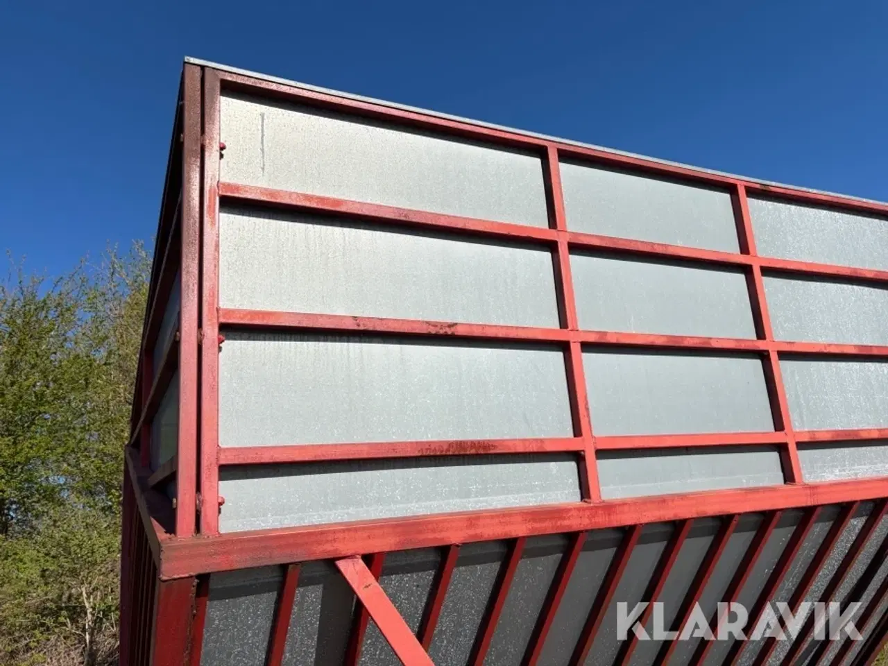 Billede 6 - Halmvogn med sider - 1 styk