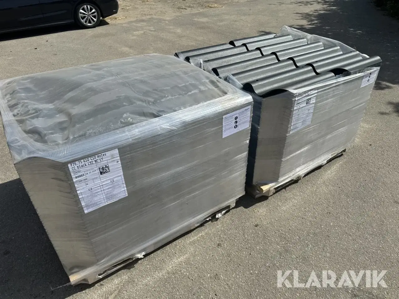 Billede 7 - Bølgeplader Euronit 702 HJ/HU Sort - 300 styks