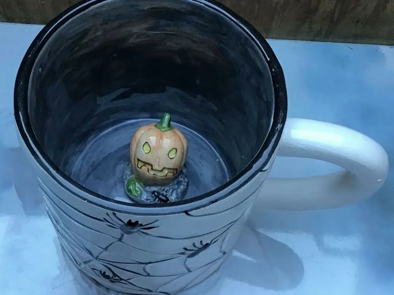 Billede 2 - Halloween kop med græskar