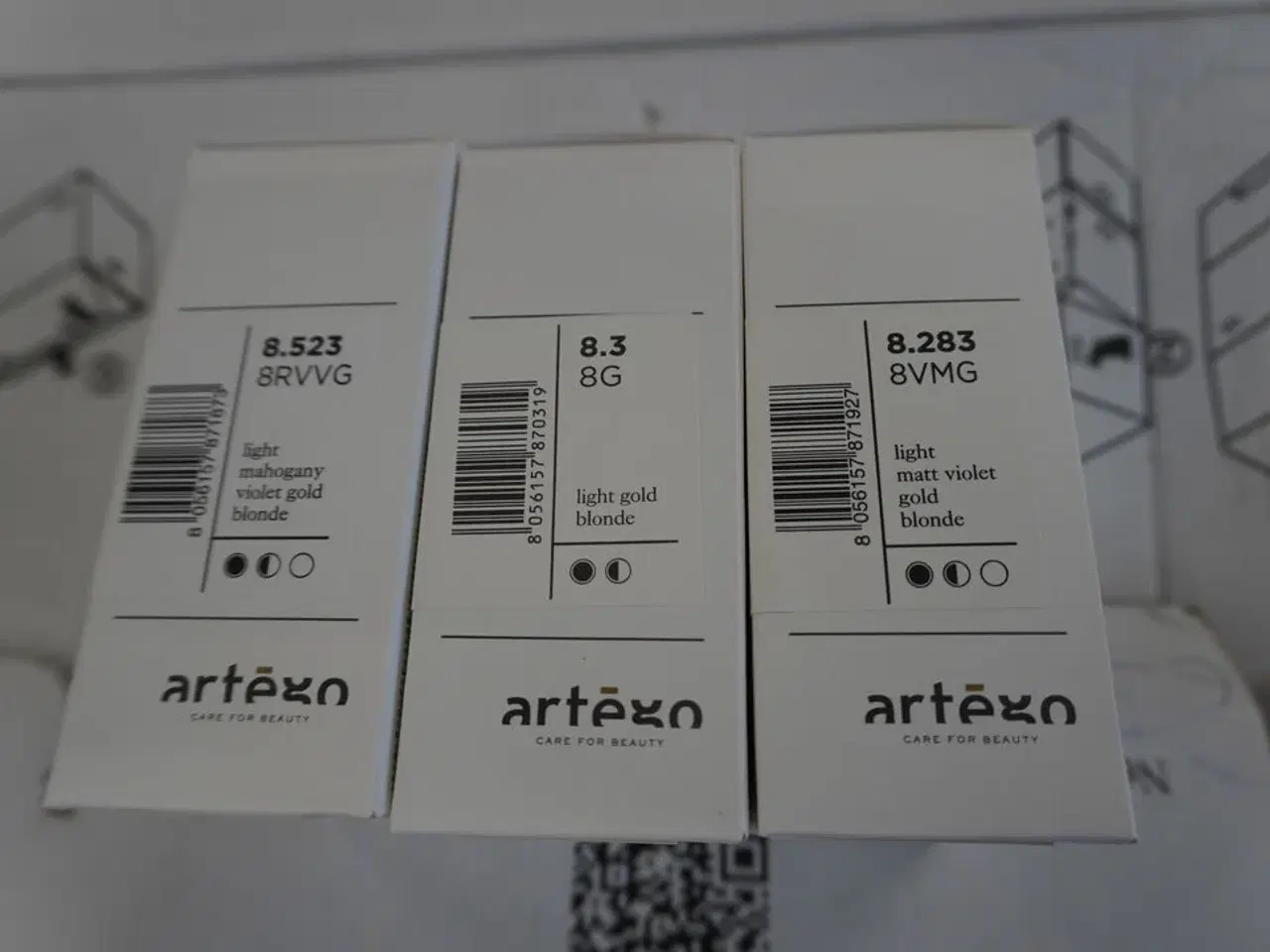 Billede 2 - Kasse med hårfarve, Artego BeautyFusion 100ml