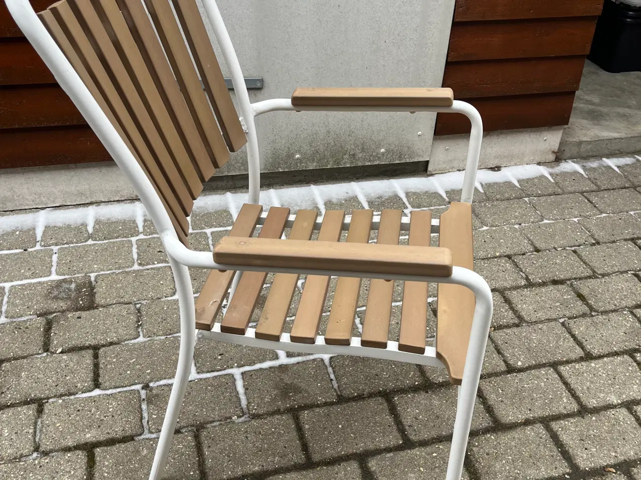 Billede 2 - Havestole med trælameller