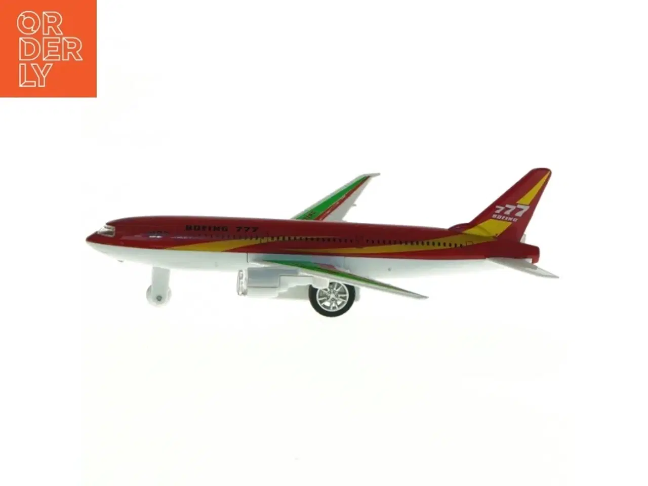 Billede 3 - Boeing 777 modelfly (str. 17,5 cm x 18 cm)