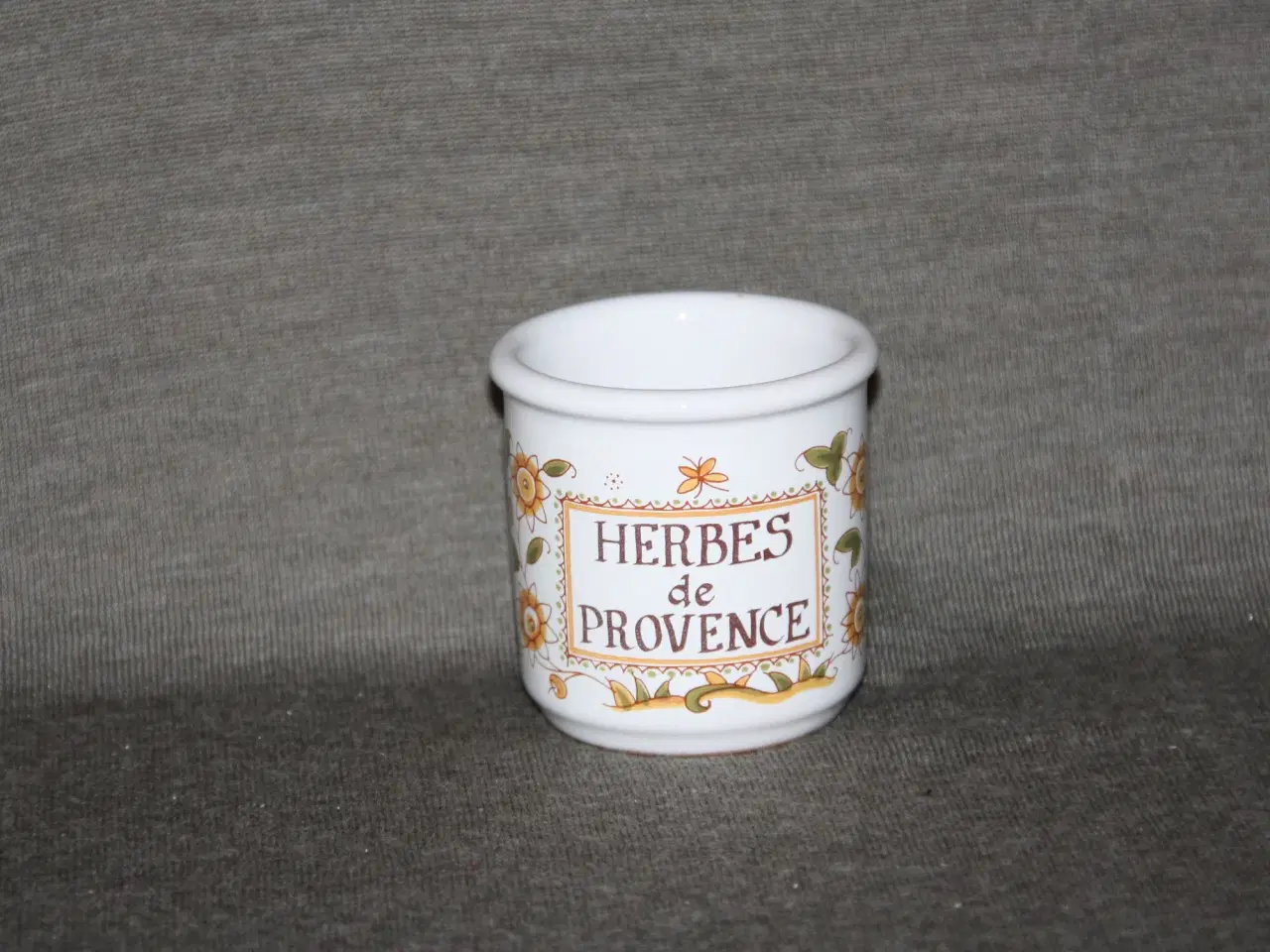 Billede 2 - Vintage fransk krukke  Decor Moustiers Herbes 