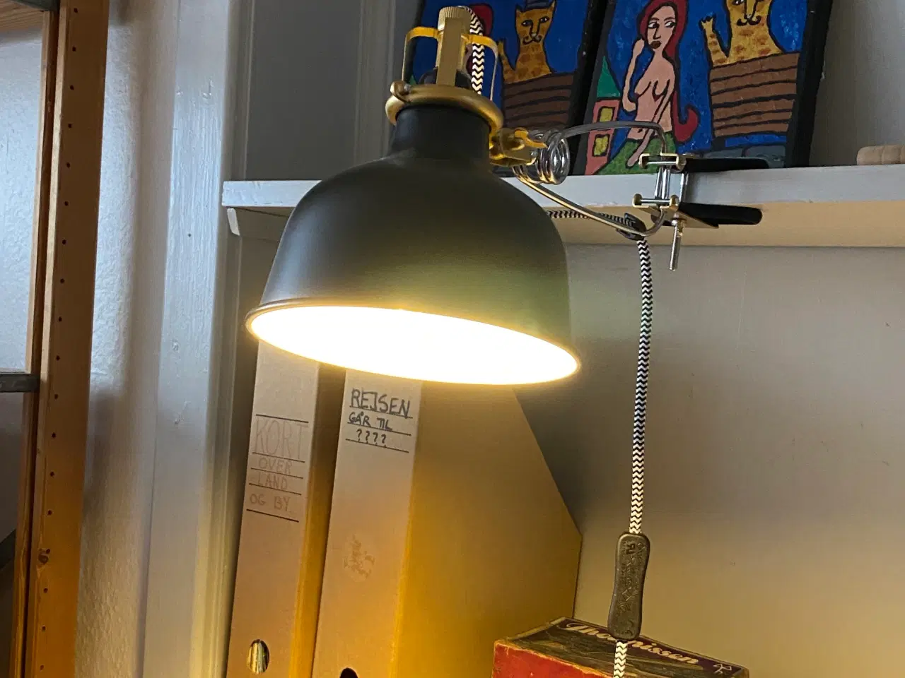 Billede 1 - Læse / senge lampe IKEA