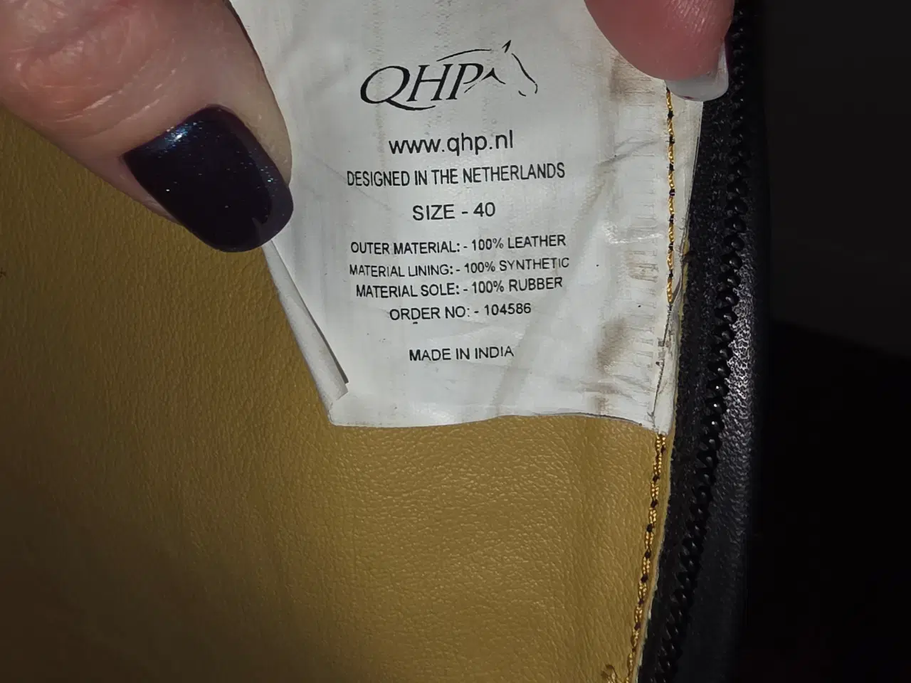 Billede 8 - Ridestøvler "QHP I Holland".