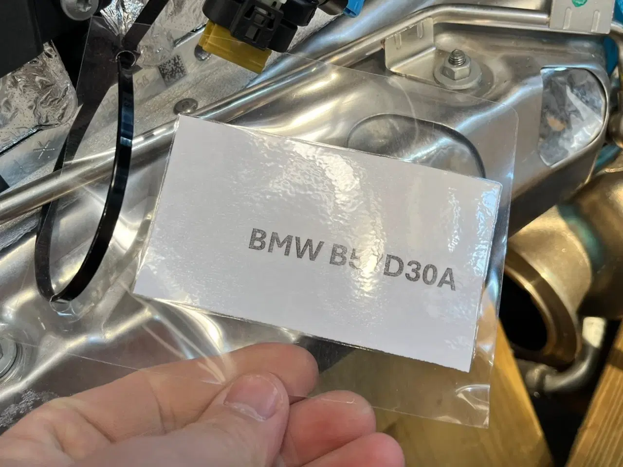 Billede 6 - BMW Motor B57D30A  Fabriks NY komplet motor