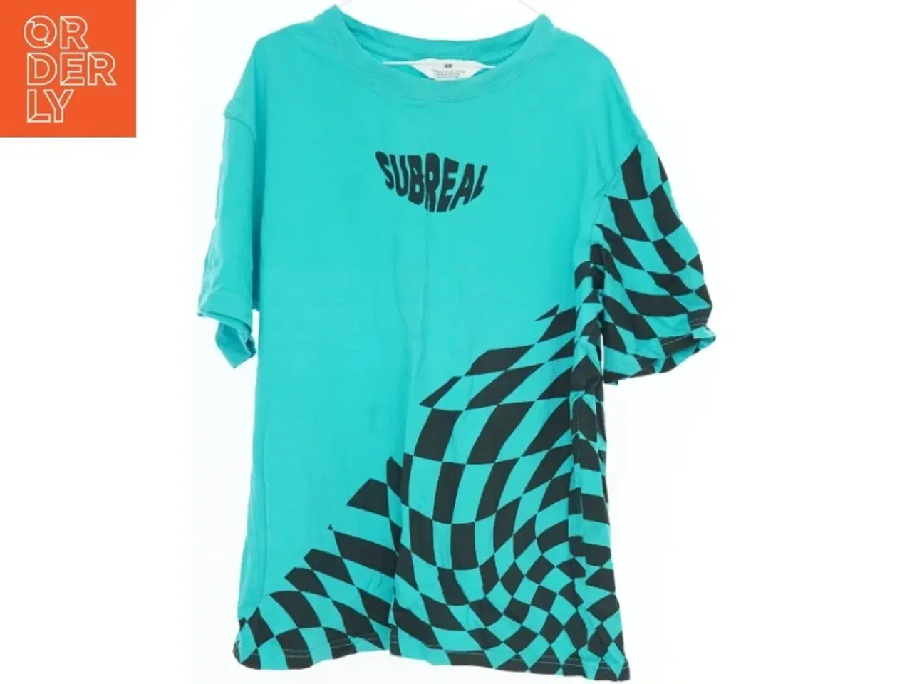 Billede 1 - Kortærmet T-shirt med grafik fra H&M (str. 152)