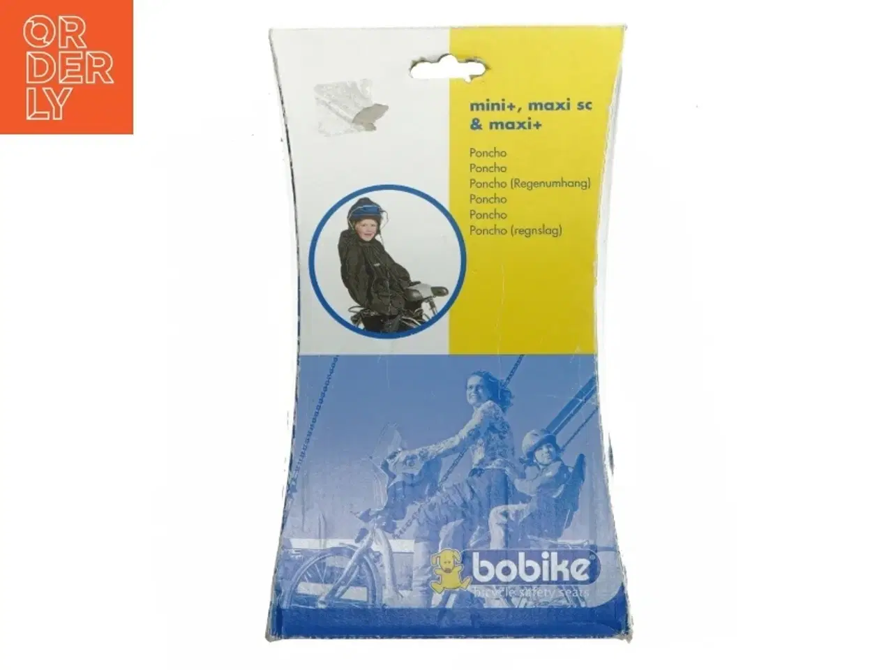 Billede 1 - Bobike poncho til cykelsæde fra Bobike