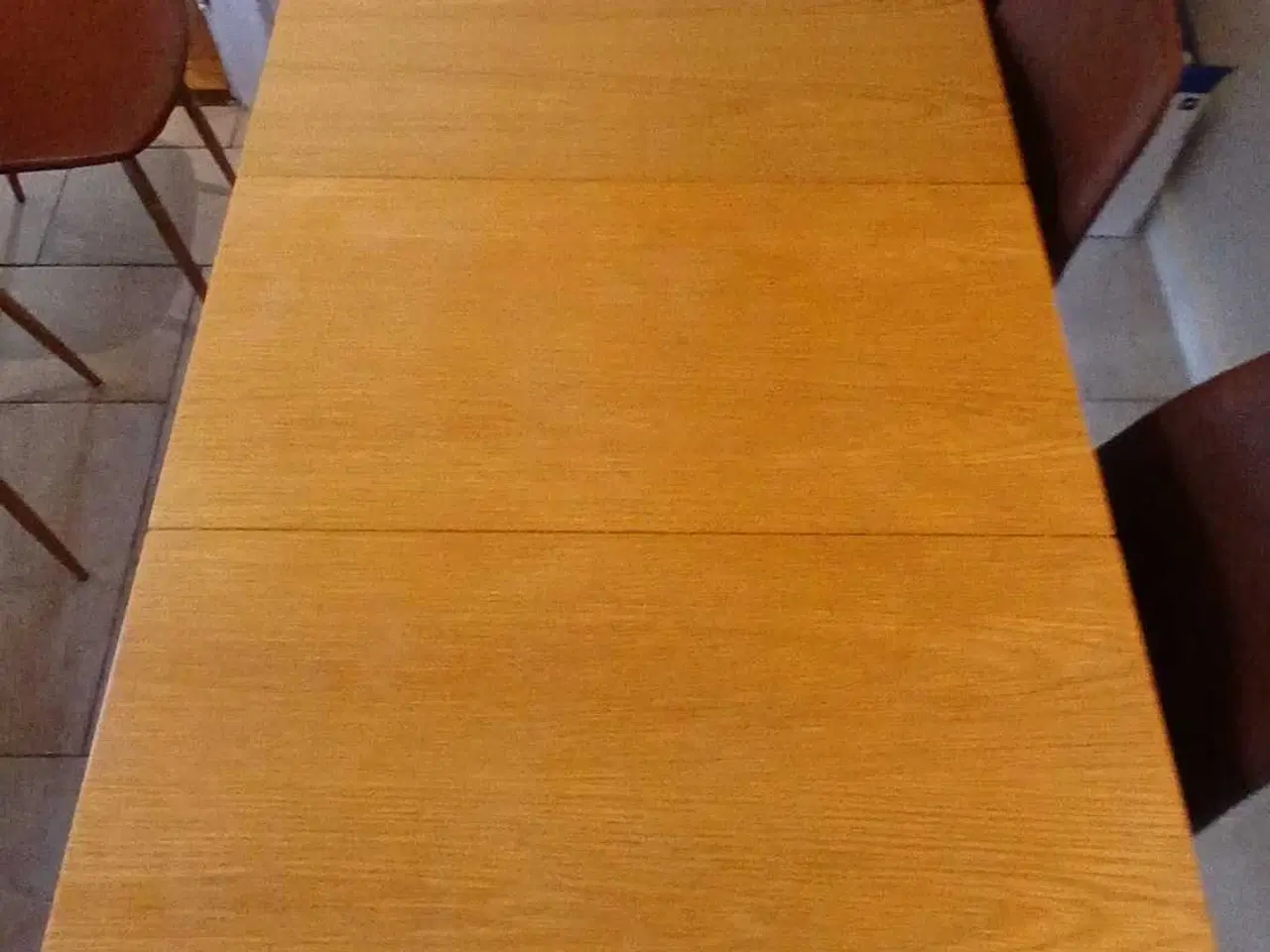 Billede 1 - Spisebord med mulighed for lang/ kort