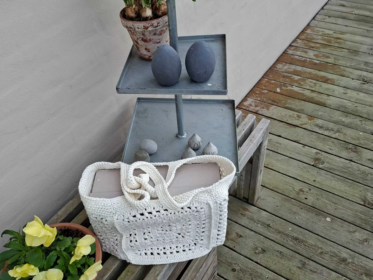 Billede 1 - Hæklet Zoe bag 