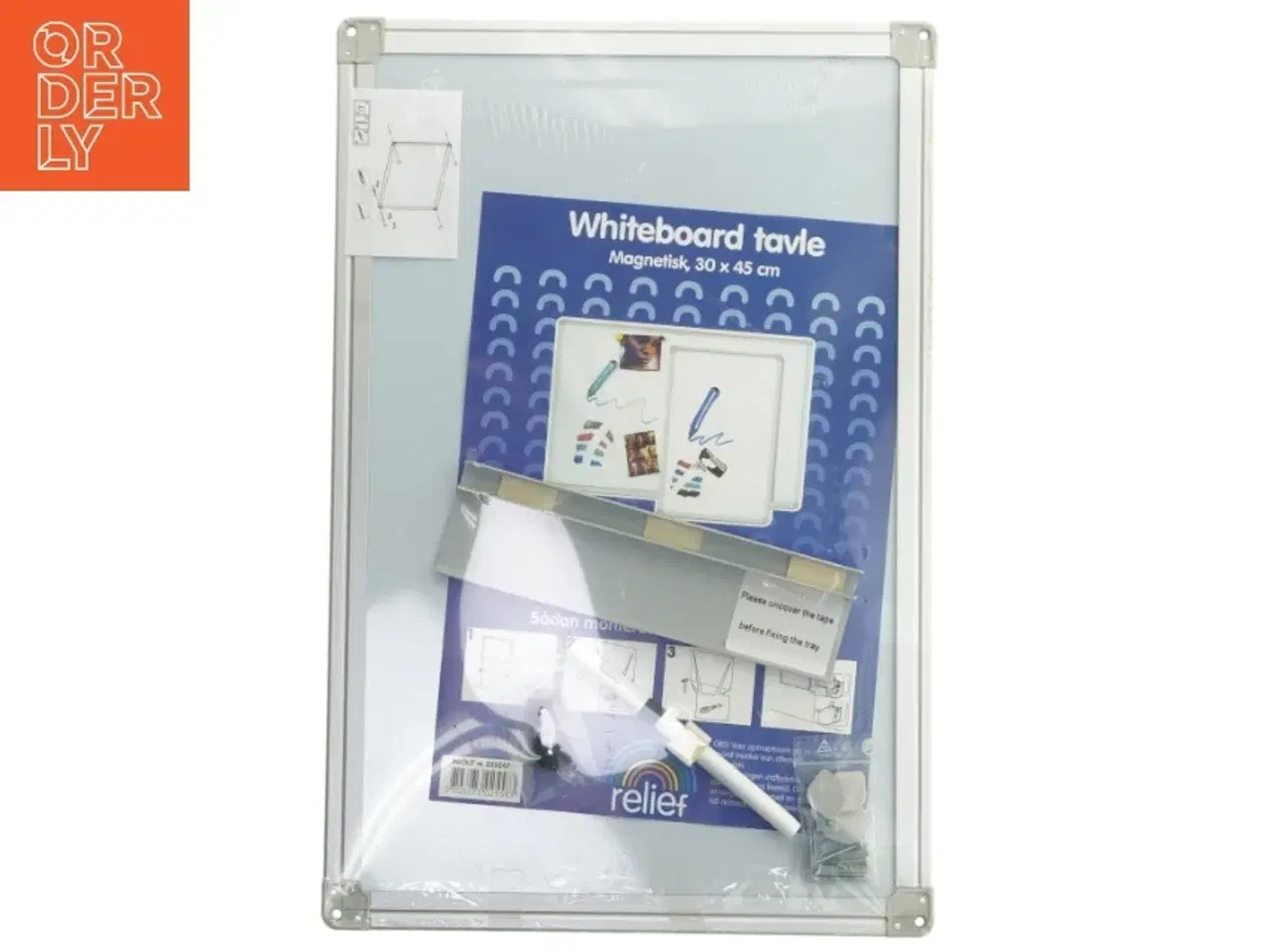 Billede 1 - Magnetisk whiteboardtavle (str. 30 x 45 cm)