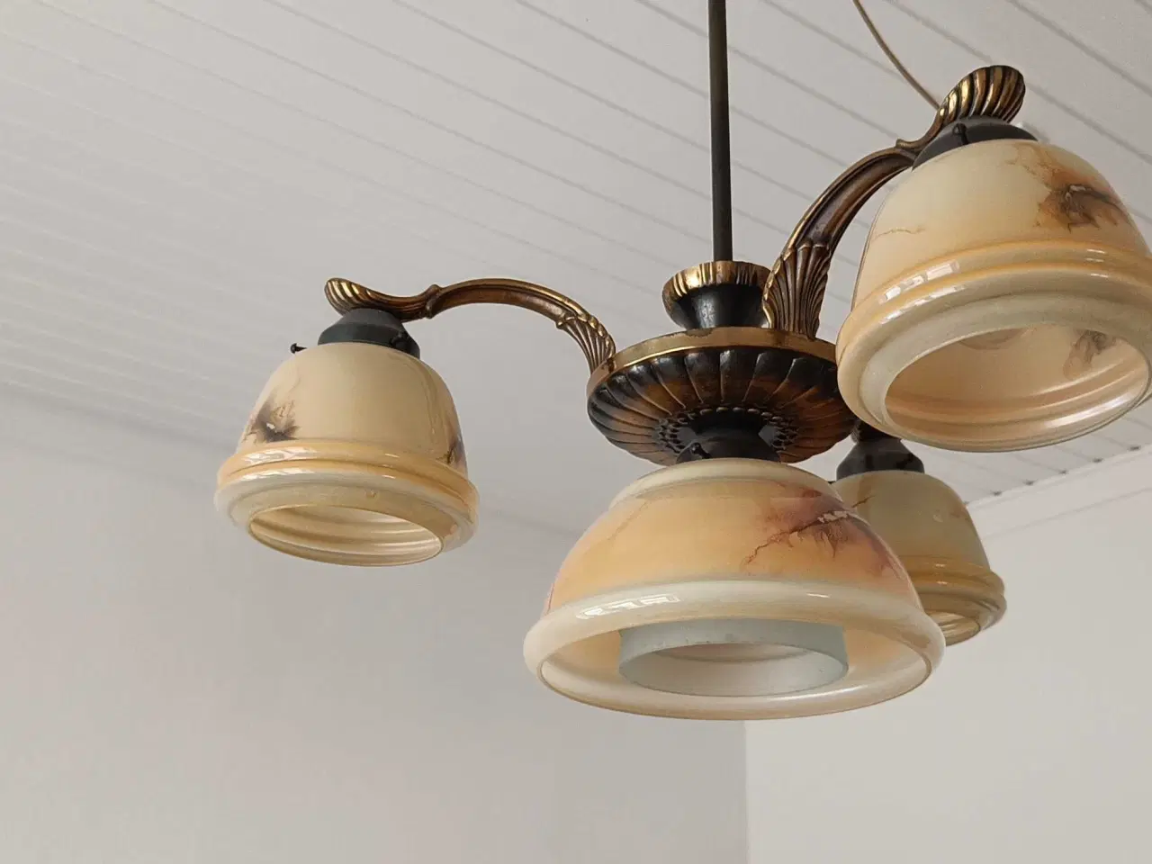 Billede 5 - Loftlampe m 3 skærme 