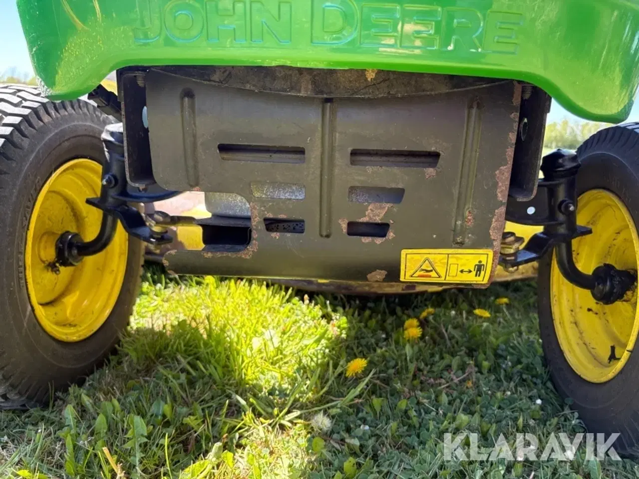 Billede 10 - Havetraktor John Deere 145B med opsamler